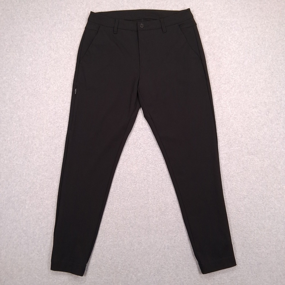 BYLT Everyday Jogger Mens 34 (32x28) Black Tapered Stretch Tech Athletic Pants